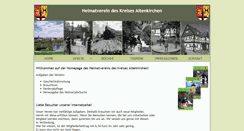 Desktop Screenshot of heimatverein-altenkirchen.de